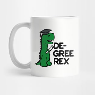 Academic degree Rex T-Rex diploma graduation gift Mug